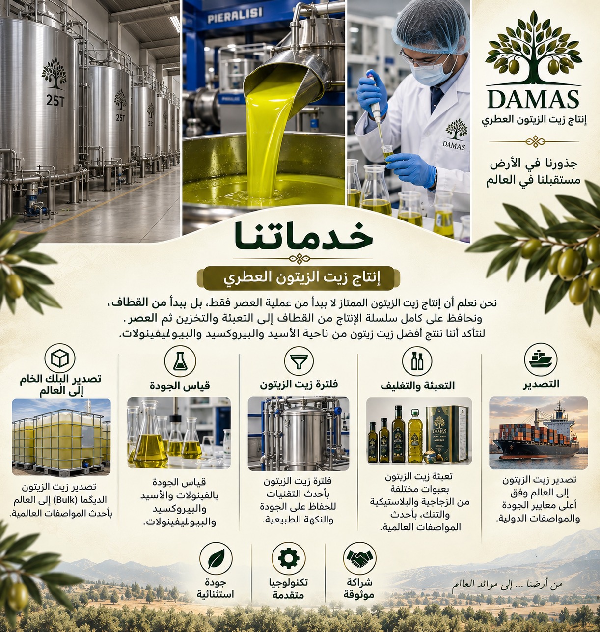 خدماتنا — داماس